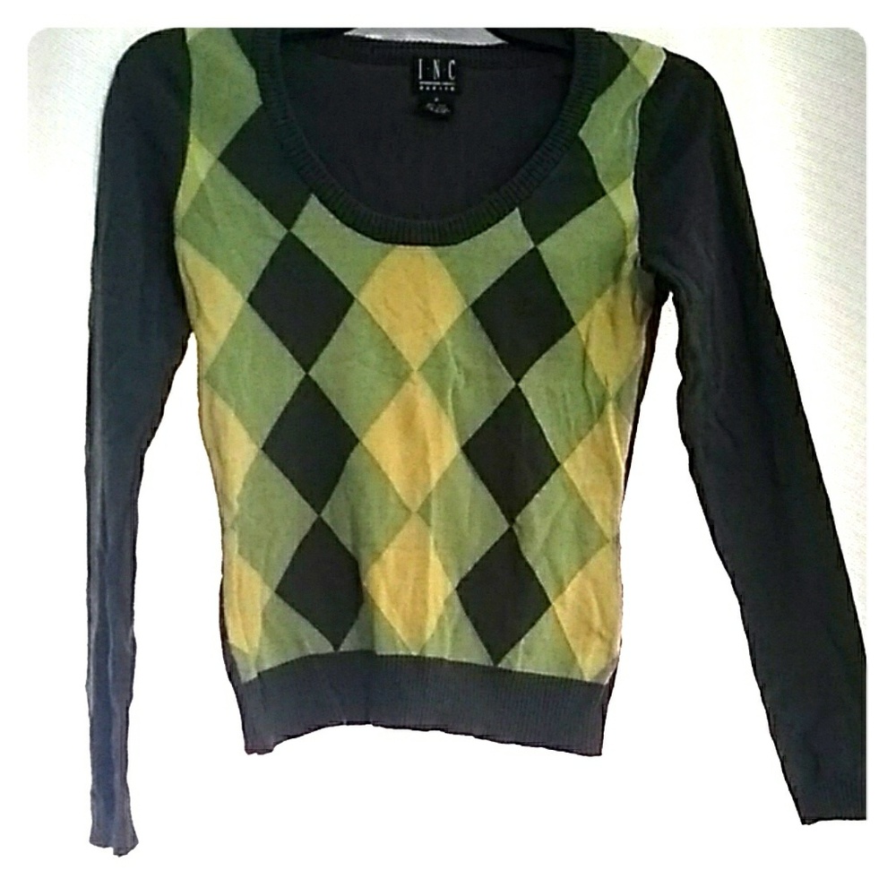 3/$25 INC petite silk sweater